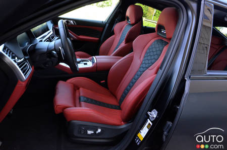 2021 BMW X6 M Competition, interior